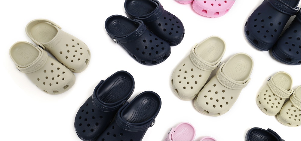 Step into comfort with our range of Crocs – lightweight, durable, and perfect for everyday wear.