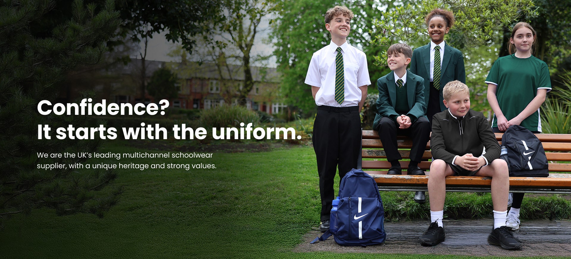 Confidence? 
It starts with the uniform.