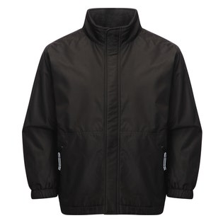 Russell 875 Fleece Showerproof Coat-BK