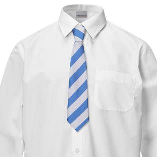 Unicol Broad Stripe Elastic Tie-ROWH