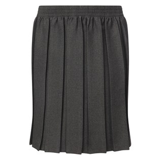 Winterbottom Junior Box Pleat Skirt-GY
