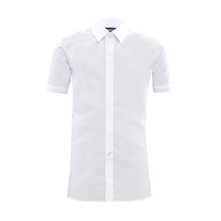 Pinders Twin Pack Short Sleeve Shirt-WH