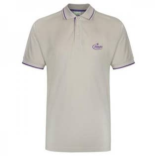Scout Adult Purple Tipped Polo Shirt-SN